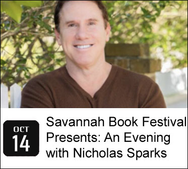 Savannah Book Festival Presents: An Evening with Nicholas Sparks