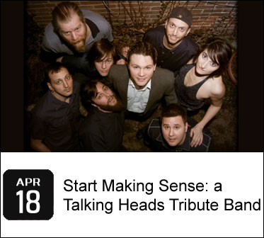 Start Making Sense: a Talking Heads Tribute Band