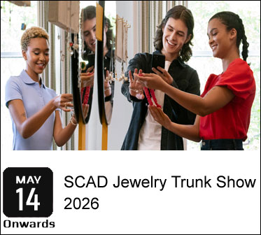 Discover contemporary treasures and future heirlooms at the SCAD Jewelry Trunk Show 2026