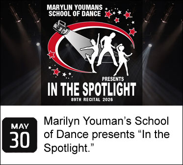 Marilyn Youman’s School of Dance presents “In the Spotlight.”
