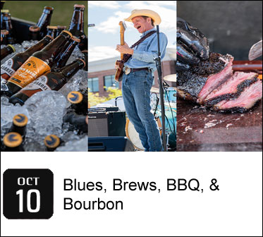 Blues, Brews, BBQ, & Bourbon