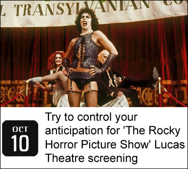 Try to control your anticipation for 'The Rocky Horror Picture Show' Lucas Theatre screening