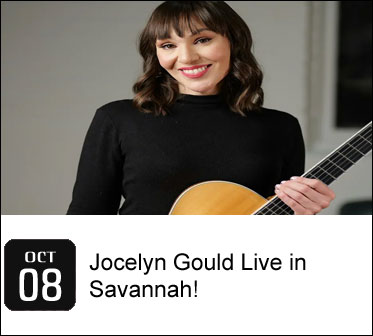 Jocelyn Gould Live in Savannah!
