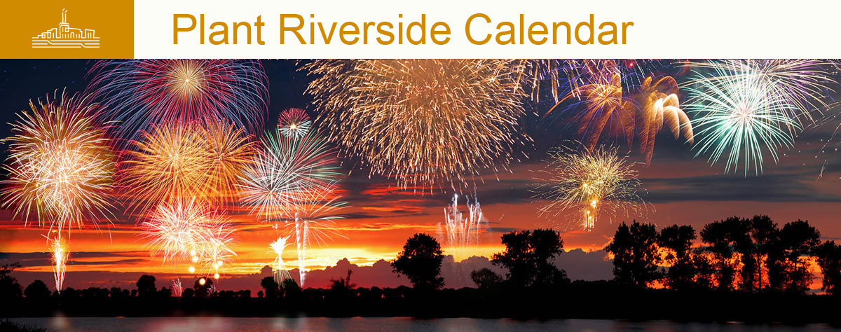 Plant Riverside Calendar