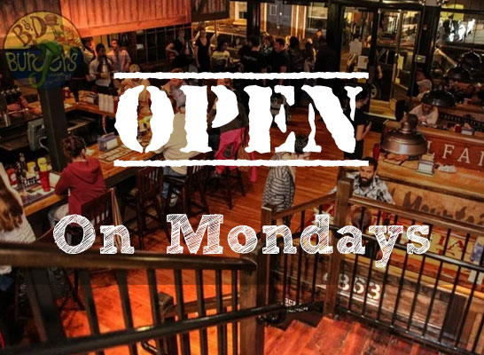Restaurants Open on Mondays